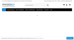 Desktop Screenshot of physiobuy.de